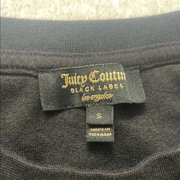 Black Long Sleeve Women's Top - Picture 2 of 3